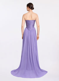 Satin & Silk Long Dress