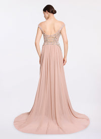 Bead Embroidered Corset Dress