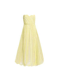 Bead Embroidered Midi Dress