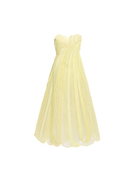 Bead Embroidered Midi Dress