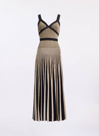 Golden Knit Lurex Dress