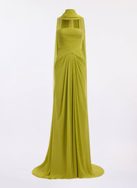 Strapless Silk Long Dress (PP)