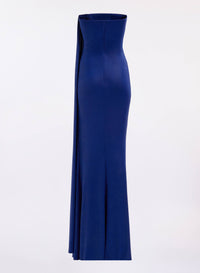Strapless Draped Dress