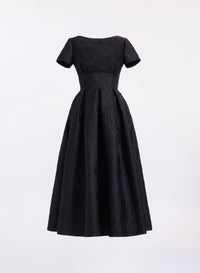 Brocade Midi Dress