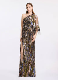 One-Shoulder Long Dress