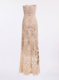 Bead Embroidered Lace Dress