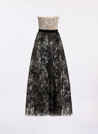 Guipure Lace Midi Dress