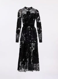 Sequin Embroidered Midi Dress