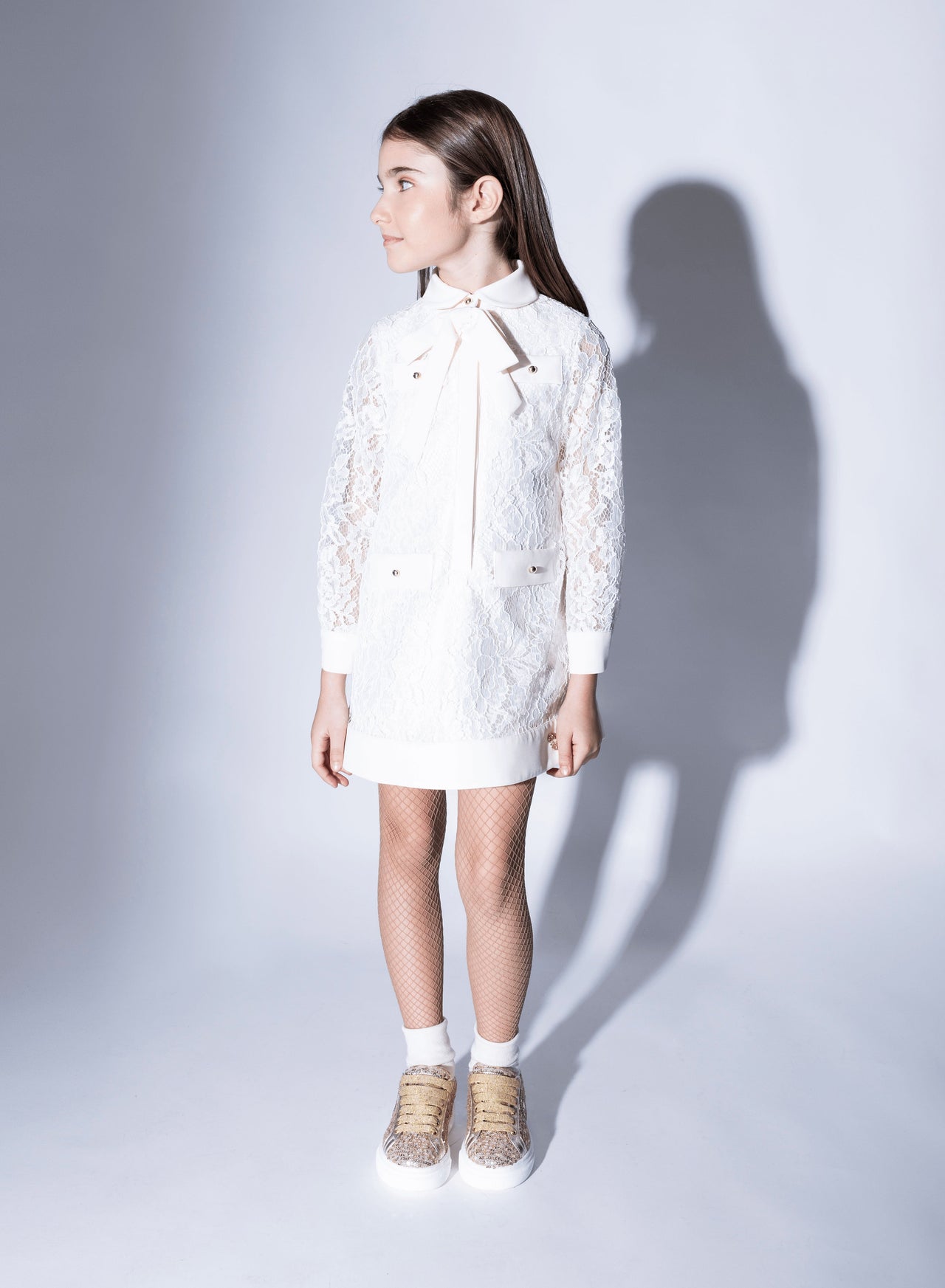 elie saab white mini dress Lace Dress