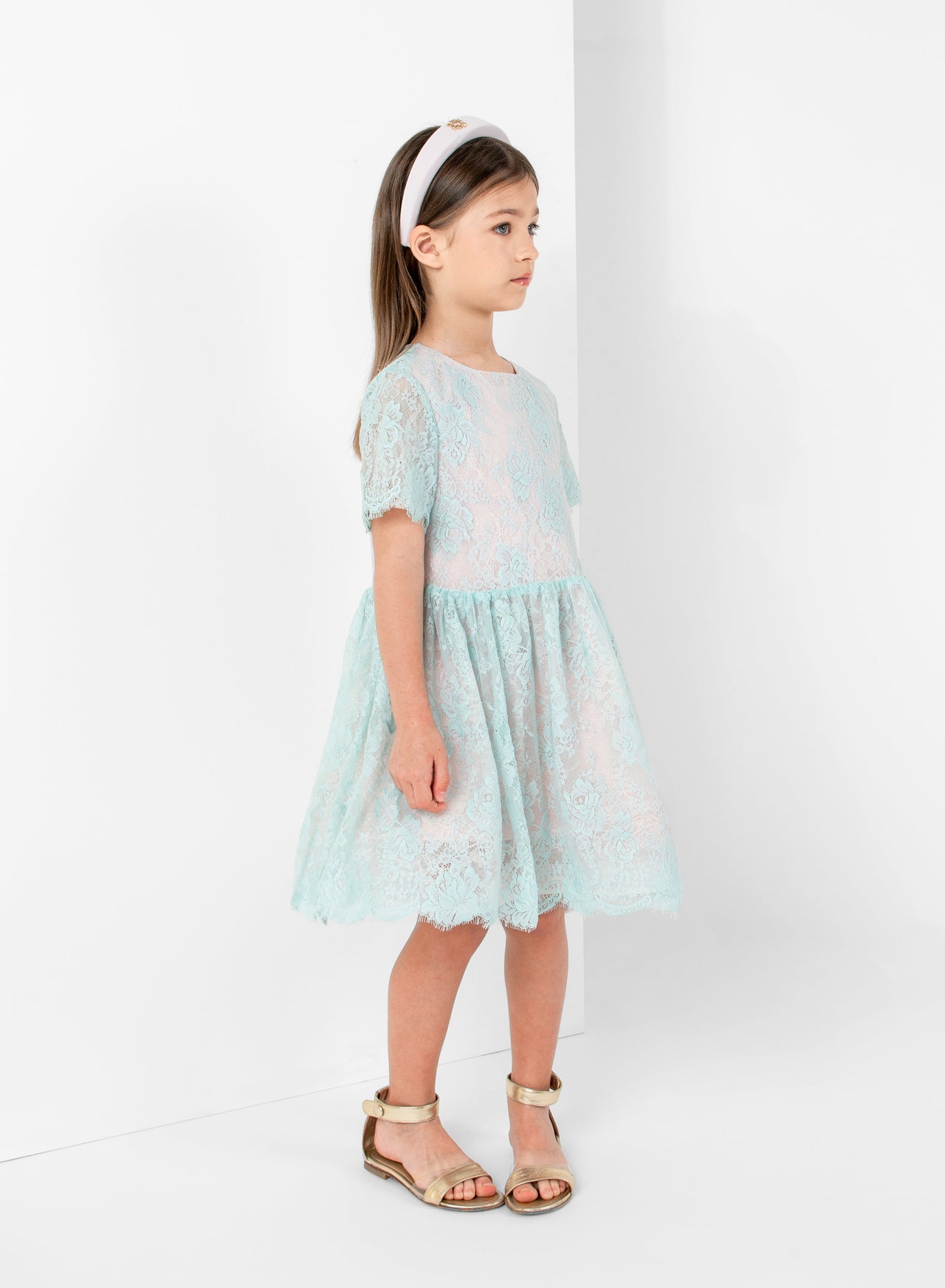 Layered Lace Dress  ELIE SAAB