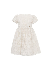 Embroidered Wool Dress