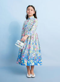 Floral Print Cotton Dress
