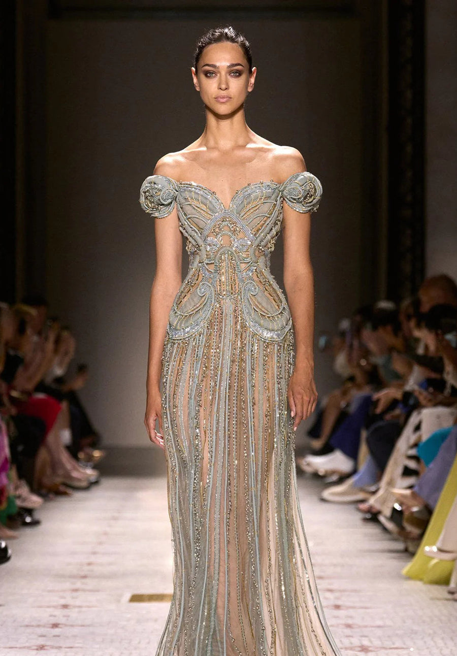 Gabardine Wrap Skirt – ELIE SAAB Gabardine Wrap Skirt – ELIE SAAB