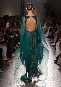 ELIE SAAB HAUTE COUTURE AW24-25 LOOK 13 BACK IMAGE