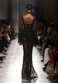 ELIE SAAB HAUTE COUTURE AW24-25 LOOK 27 BACK IMAGE