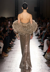 ELIE SAAB HAUTE COUTURE AW24-25 LOOK 40 BACK IMAGE