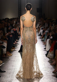 ELIE SAAB HAUTE COUTURE AW24-25 LOOK 43 BACK IMAGE
