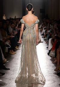 ELIE SAAB HAUTE COUTURE AW24-25 LOOK 50 BACK IMAGE