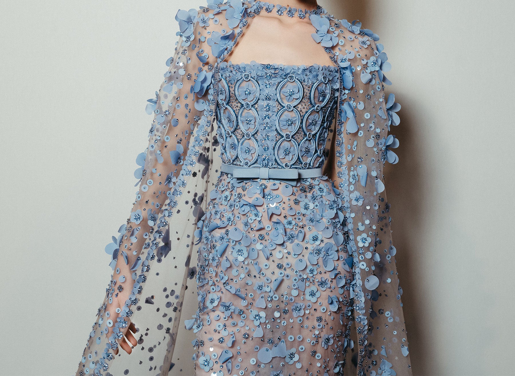 Gabardine Wrap Skirt – ELIE SAAB Gabardine Wrap Skirt – ELIE SAAB