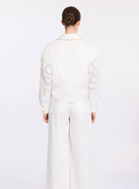 Macramé Embroidered Drill Jacket