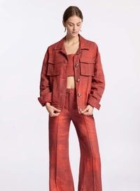 Oversized Linen Jacket