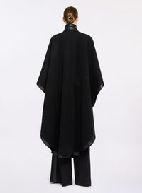Wool and Leather Cape