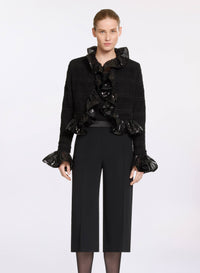 Macramé and Sequin Jacket