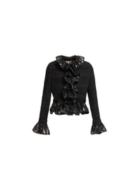 Macramé and Sequin Jacket