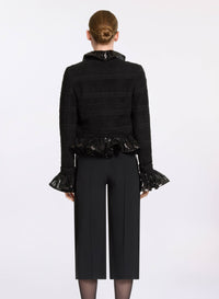 Macramé and Sequin Jacket