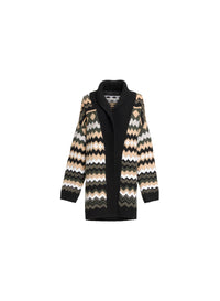 Stud Embellished Knit Cardigan