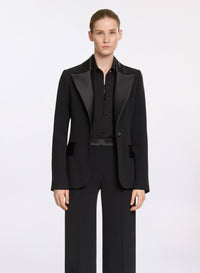 Cady and Satin Blazer