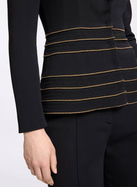 Embellished Cady Blazer