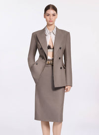 Cotton Twill Blazer