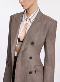Cotton Twill Blazer