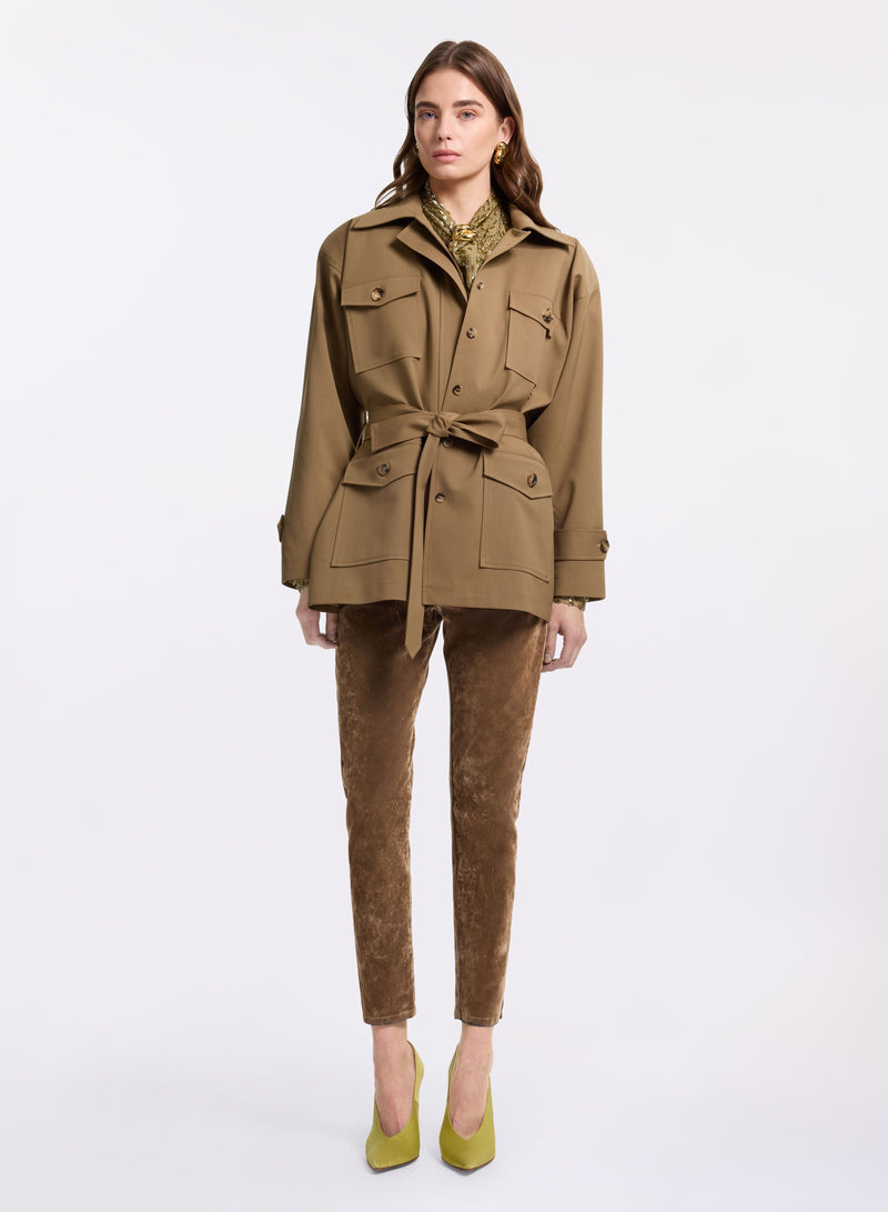 Wool Blend Jacket