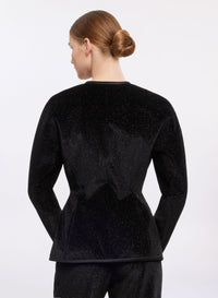 Embellished Velvet Jacket