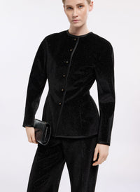 Embellished Velvet Jacket