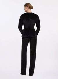 Embellished Velvet Jacket