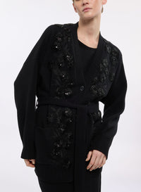 Embellished Knit Cardigan