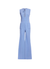 Lace Up Cady Jumpsuit