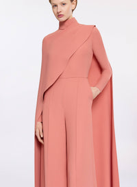 Asymmetrical Cape Cady Jumpsuit