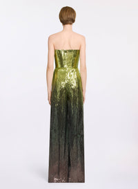 Strapless Sequin Jumpsuit