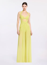 Silk and Lace Jumpsuit