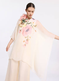 Printed Chiffon Jumpsuit