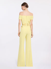 Embellished Cady Jumpsuit