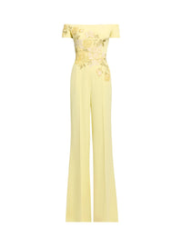 Embellished Cady Jumpsuit