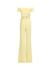 Embellished Cady Jumpsuit