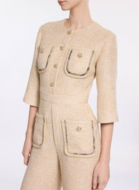 Tweed Jumpsuit
