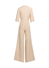 Tweed Jumpsuit