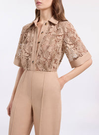 macrame‚ & Drill Jumpsuit